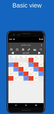 Shift calendar android App screenshot 7